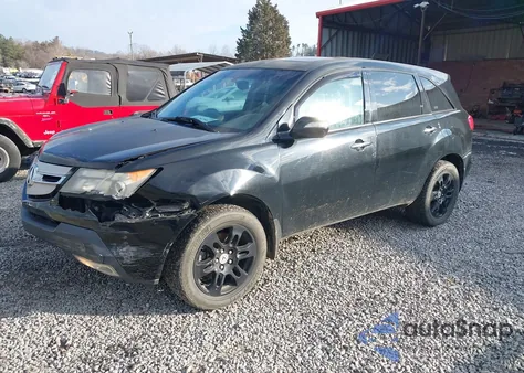 2008 Acura Mdx Technology Package из США, поврежденный, VIN 2HNYD28458H514387